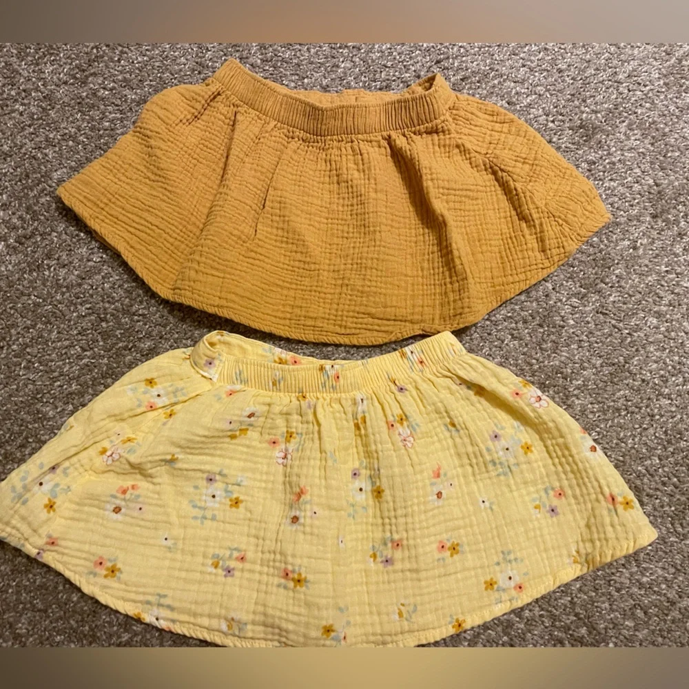 3 piece toddler mix and match skirt and tank set (2T)